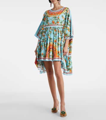 Bedruckter Kaftan aus Baumwolle | Dolce&Gabbana