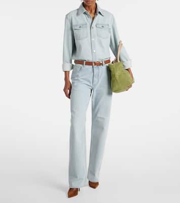 Robbie suede slingback pumps | Gianvito Rossi