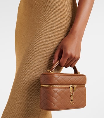 Sac vanity Gaby en cuir | Saint Laurent