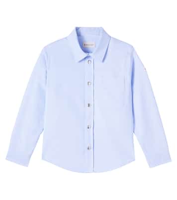 Cotton poplin shirt | Moncler Enfant