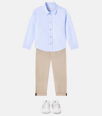 Cotton poplin shirt | Moncler Enfant