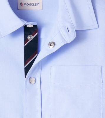 Cotton poplin shirt | Moncler Enfant