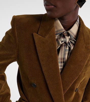 Blazer aus Baumwoll-Cord | Saint Laurent