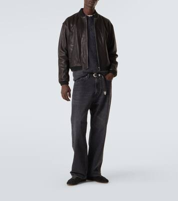 Bomberjacke aus Leder | Frame
