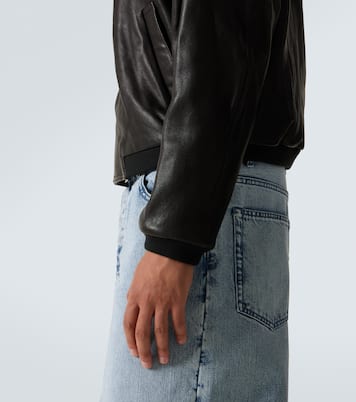 Bomberjacke aus Leder | Frame