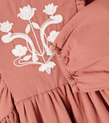 Vestido Kana de algodón bordado | C'era Una Volta