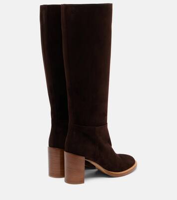 Stiefel Bocca aus Veloursleder | Gabriela Hearst