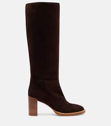 Stiefel Bocca aus Veloursleder | Gabriela Hearst