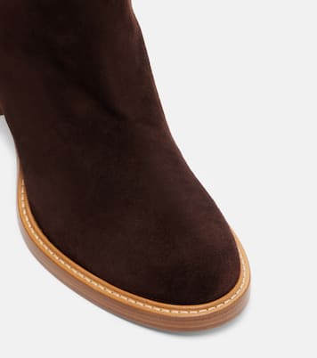 Stiefel Bocca aus Veloursleder | Gabriela Hearst
