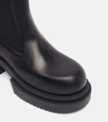 Beatle leather platform Chelsea boots | Rick Owens