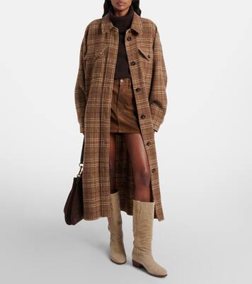 Suede knee-high boots | Veronica Beard