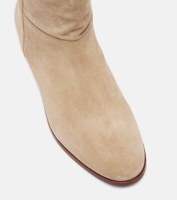 Suede knee-high boots | Veronica Beard