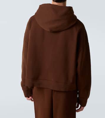 Cropped cotton hoodie | Entire Studios