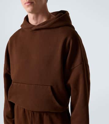 Cropped cotton hoodie | Entire Studios