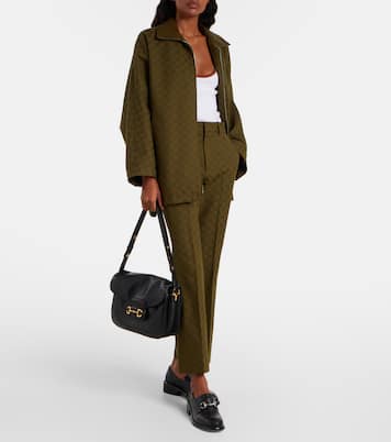 Gucci Horsebit 1955 Large leather shoulder bag | Gucci