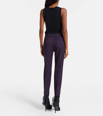Wool slim pants | McQueen
