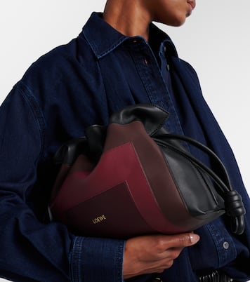 Flamenco Medium leather clutch  | Loewe