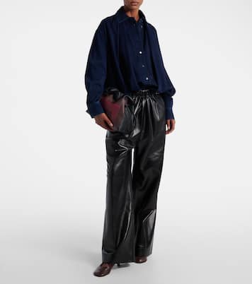 Flamenco Medium leather clutch  | Loewe