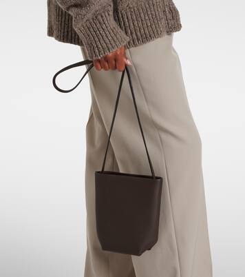 N/S Park leather crossbody bag | The Row