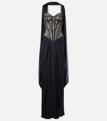 Robe mit Spitze | Monique Lhuillier