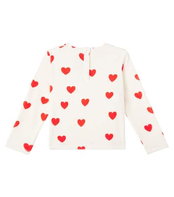 Printed cotton-blend sweatshirt | Mini Rodini