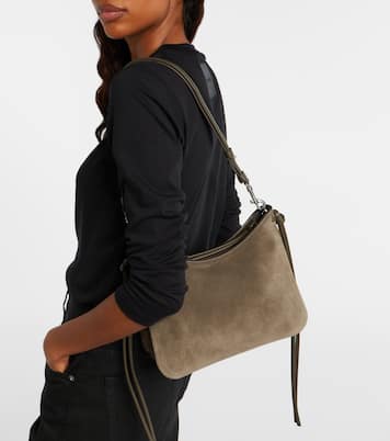 Small Gig suede shoulder bag | Phoebe Philo