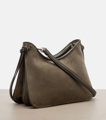 Small Gig suede shoulder bag | Phoebe Philo