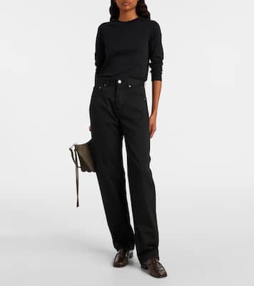 Small Gig suede shoulder bag | Phoebe Philo