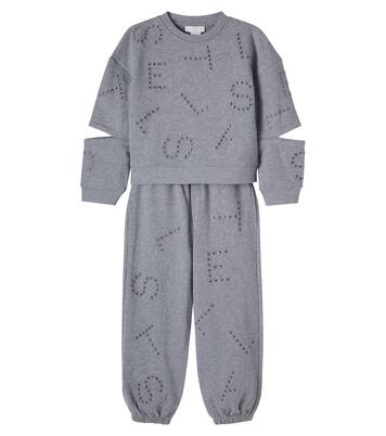 Cotton fleece tracksuit | Stella McCartney Kids