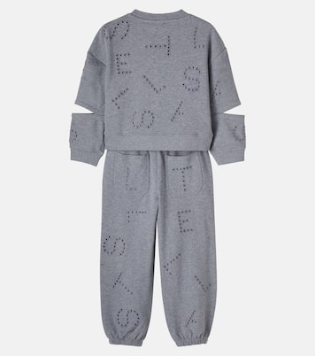 Cotton fleece tracksuit | Stella McCartney Kids