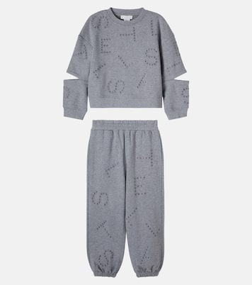 Cotton fleece tracksuit | Stella McCartney Kids