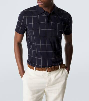 Colorblocked cotton and silk sweater | Dunhill