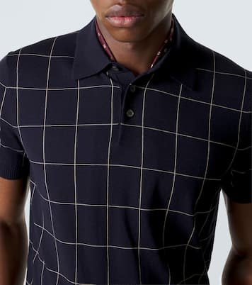 Colorblocked cotton and silk sweater | Dunhill