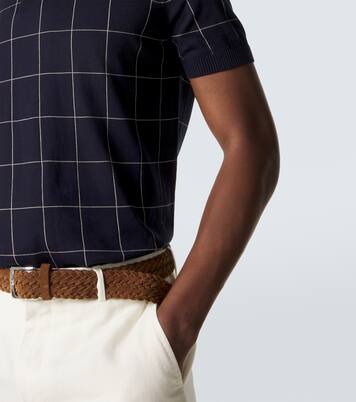 Colorblocked cotton and silk sweater | Dunhill