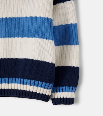 Celosia striped cotton sweater | The New Society