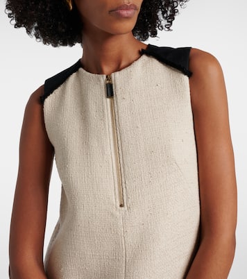 Mito cotton and linen midi dress | Max Mara