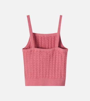 Tank top in cotone a trecce | Polo Ralph Lauren Kids