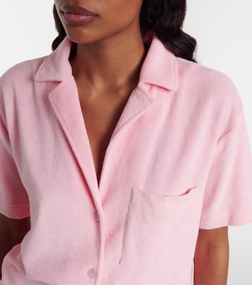 Resort cotton terry shirt | Hunza G