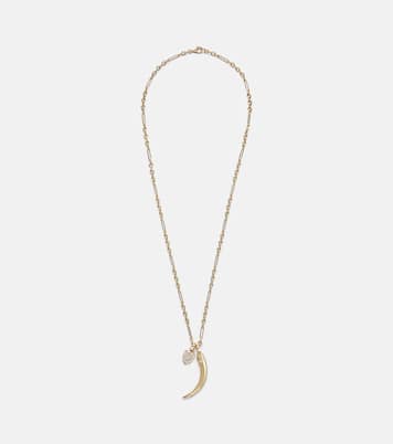 Halskette Protection & La Loba Claw aus 18kt Gelbgold | FoundRae