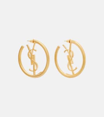 Cassandre hoop earrings | Saint Laurent