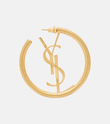 Cassandre hoop earrings | Saint Laurent