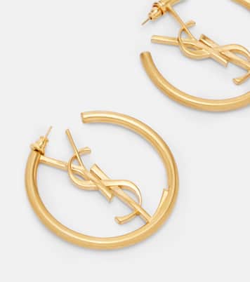 Cassandre hoop earrings | Saint Laurent