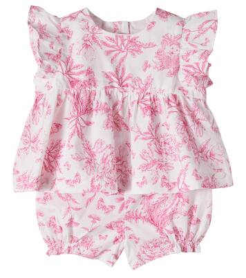 Bébé – Ensemble top et culotte bloomer en coton | Tartine et Chocolat