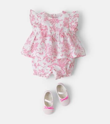 Bébé – Ensemble top et culotte bloomer en coton | Tartine et Chocolat