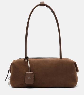 Medium suede shoulder bag | Max Mara