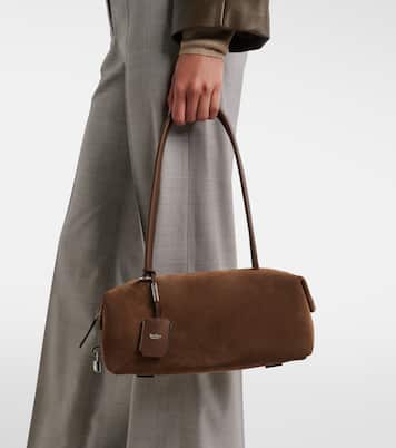 Medium suede shoulder bag | Max Mara