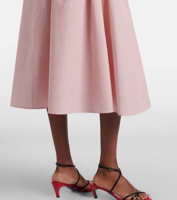 Solira seersucker midi dress | Proenza Schouler
