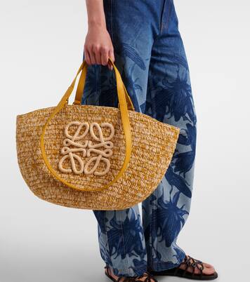 Bolso Paula's Ibiza Eclipse Medium de rafia | Loewe