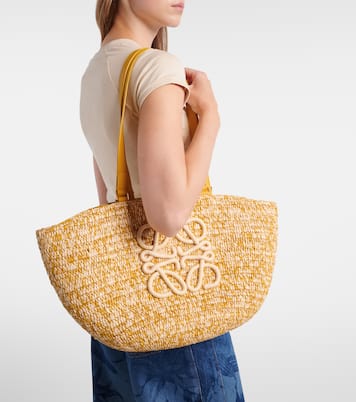 Bolso Paula's Ibiza Eclipse Medium de rafia | Loewe