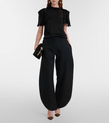 Plexi leopard-print suede and TPU pumps | Gianvito Rossi